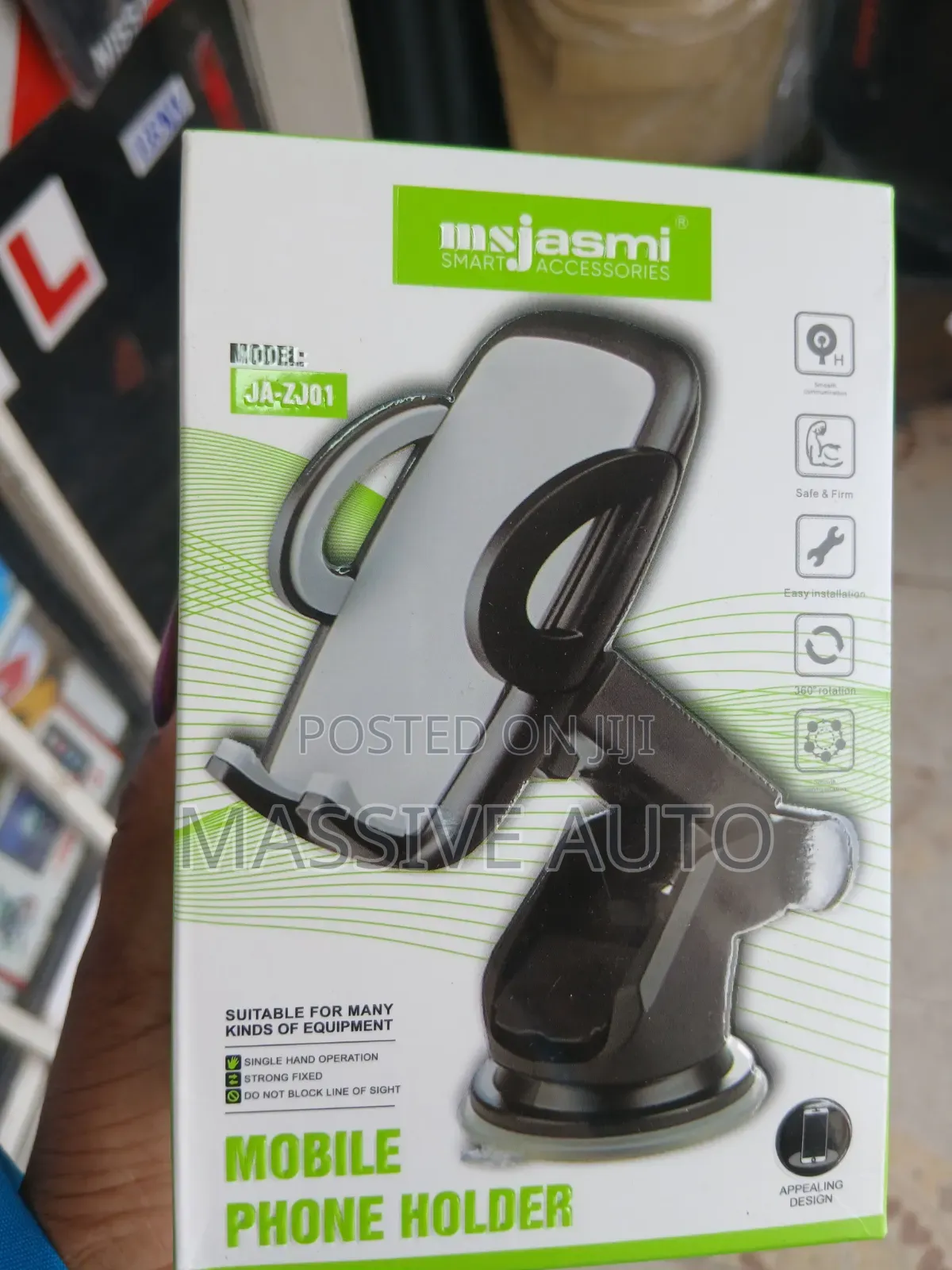 Suction Mount Rotatable Car Phone Holders