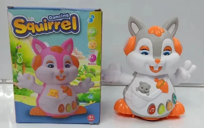 Dancing/Walking Squirrel (With Music and Lights)