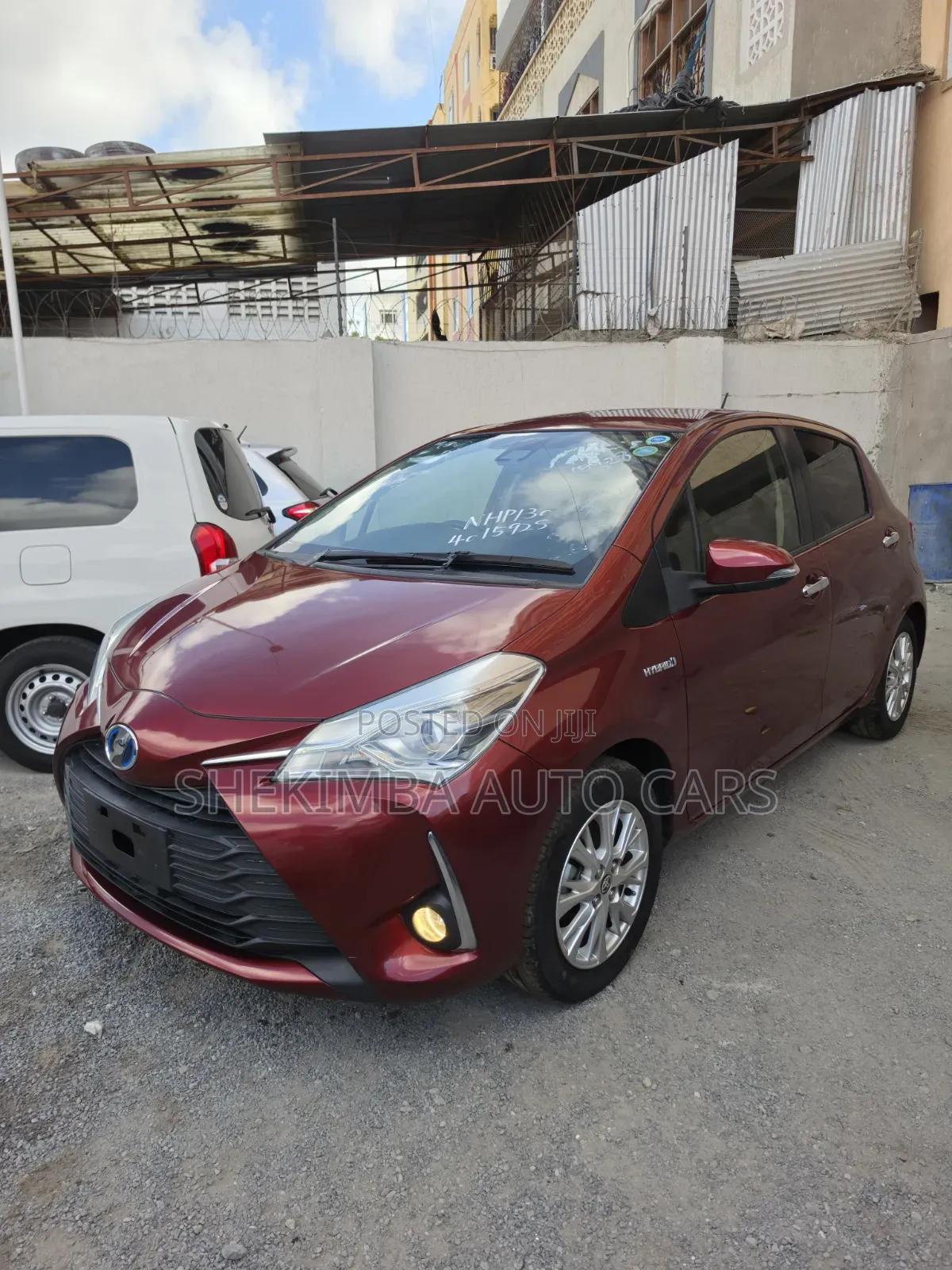 Toyota Vitz 1.5 FWD Hybrid 5dr 2020 Maroon