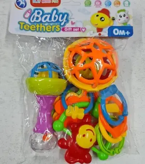 Baby Rattle With Teather