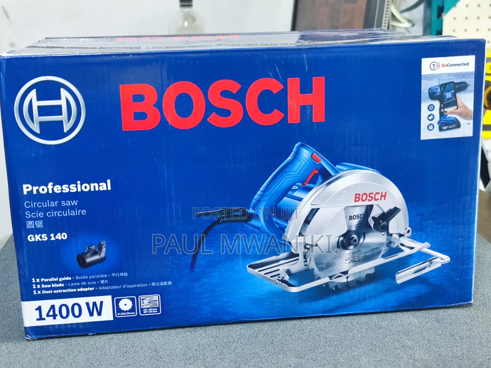 Bosch Professional GKS 140 Circular Saw – 1400W Heavy-Duty