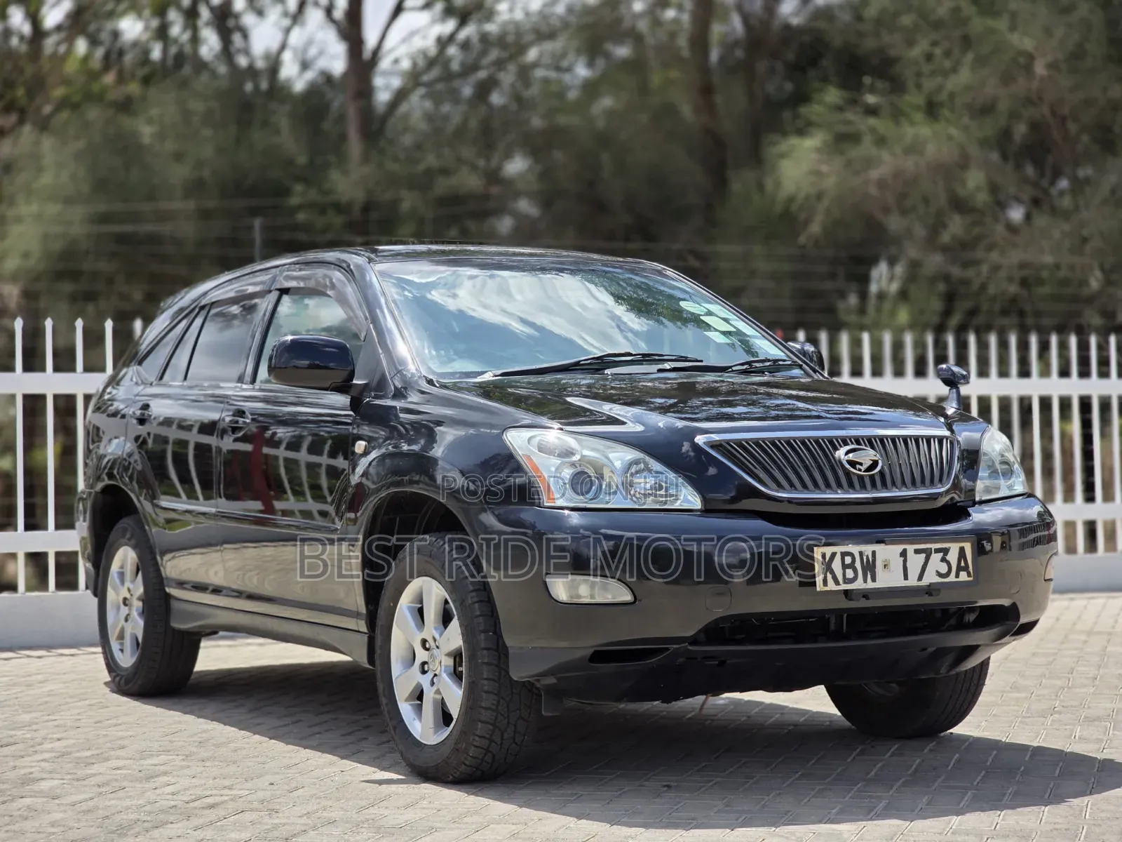 Toyota Harrier 2008 Black