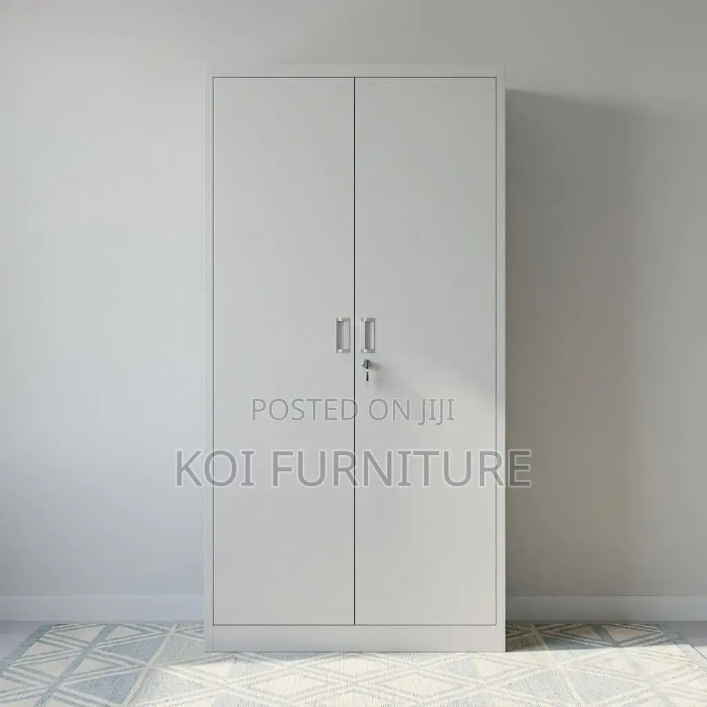 Cabinet : 2-Door Full Metallic Office Storage and Filing Cabinet