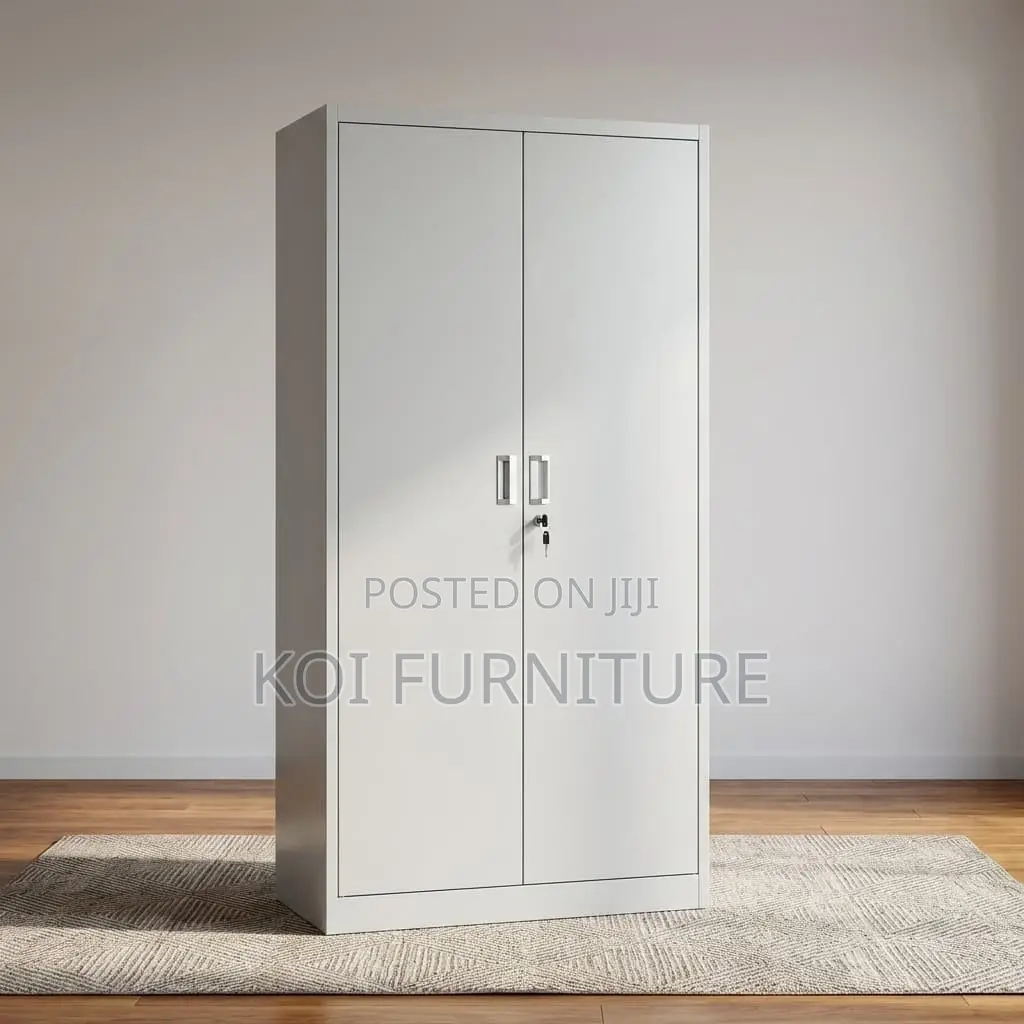 Cabinet : 2-Door Full Metallic Office Storage and Filing Cabinet