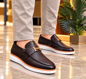 Hermes Inspired Executive Loafers. Sizes 40-45. Colours Brown & Black.