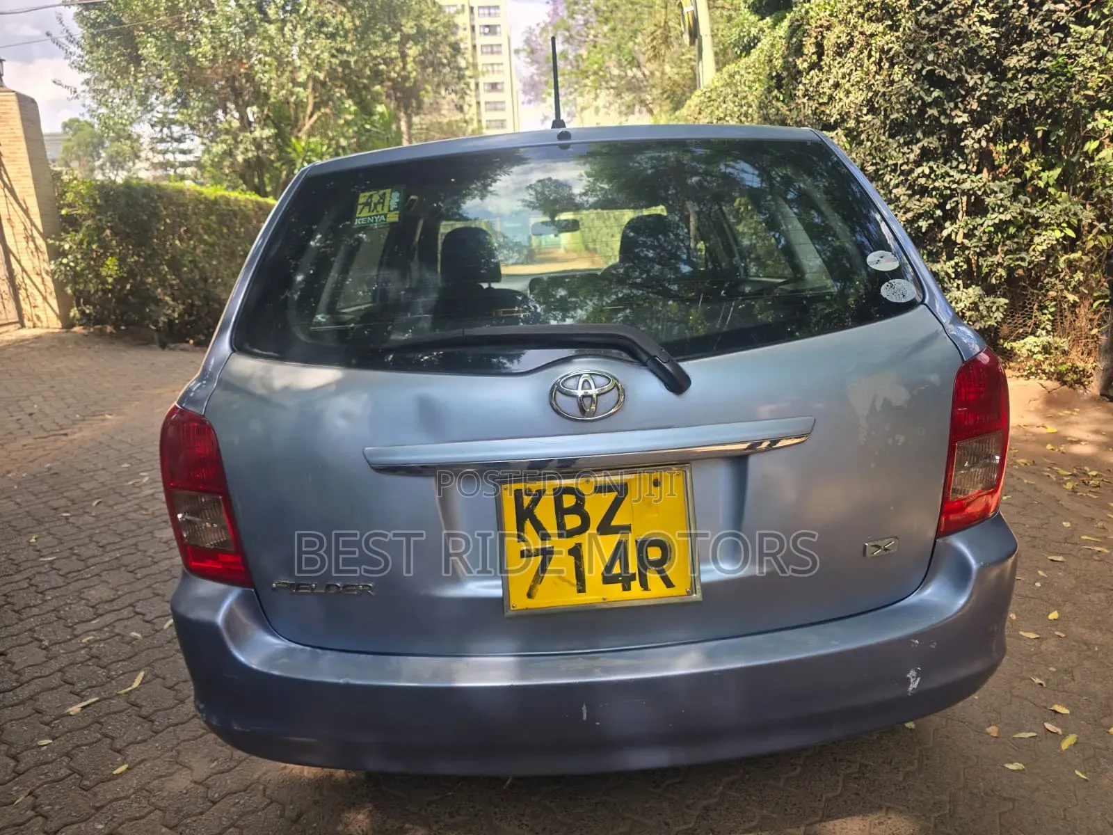 Toyota Corolla Fielder 2007 Blue