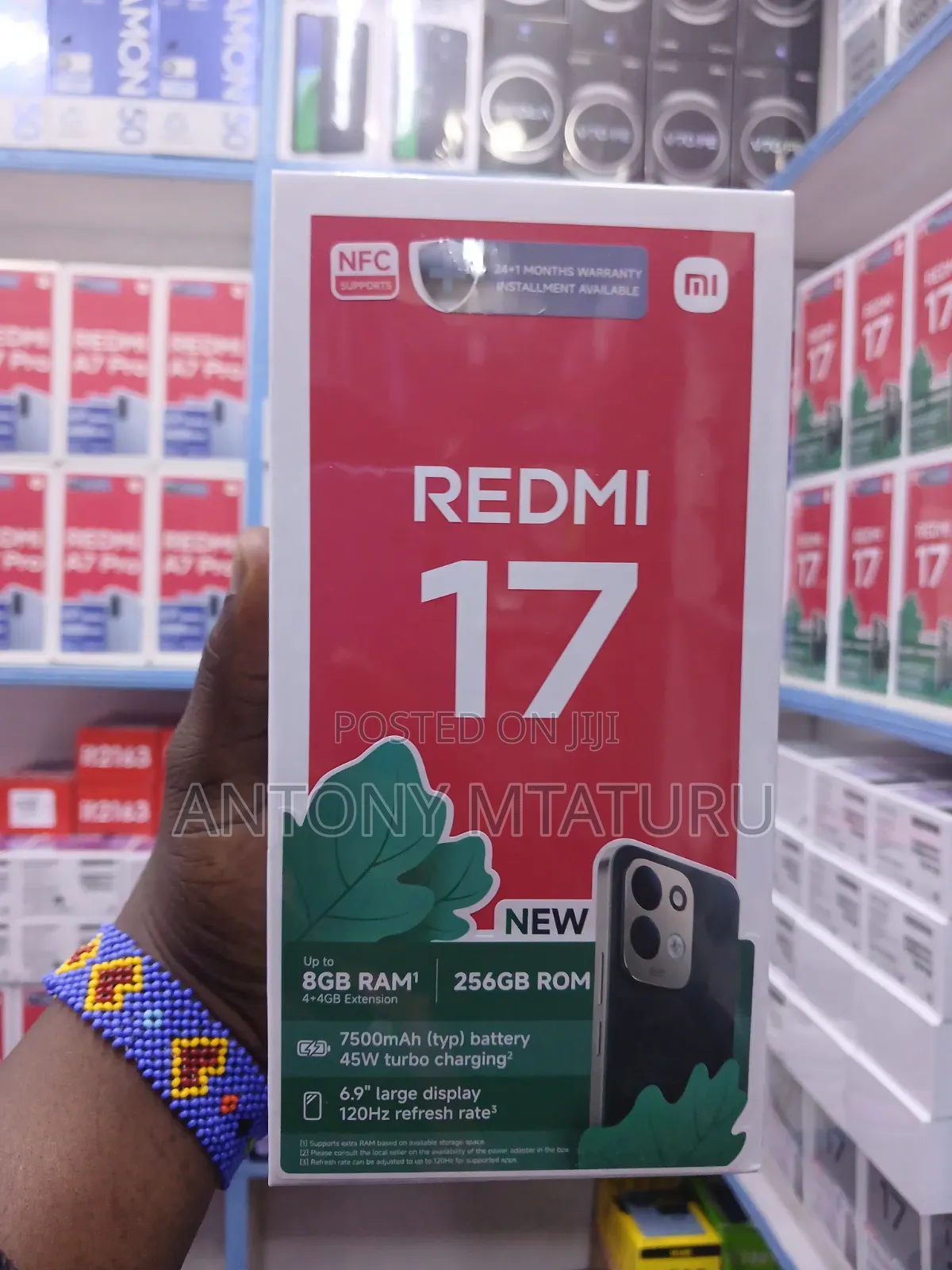 New Xiaomi Redmi 17 256 GB Black