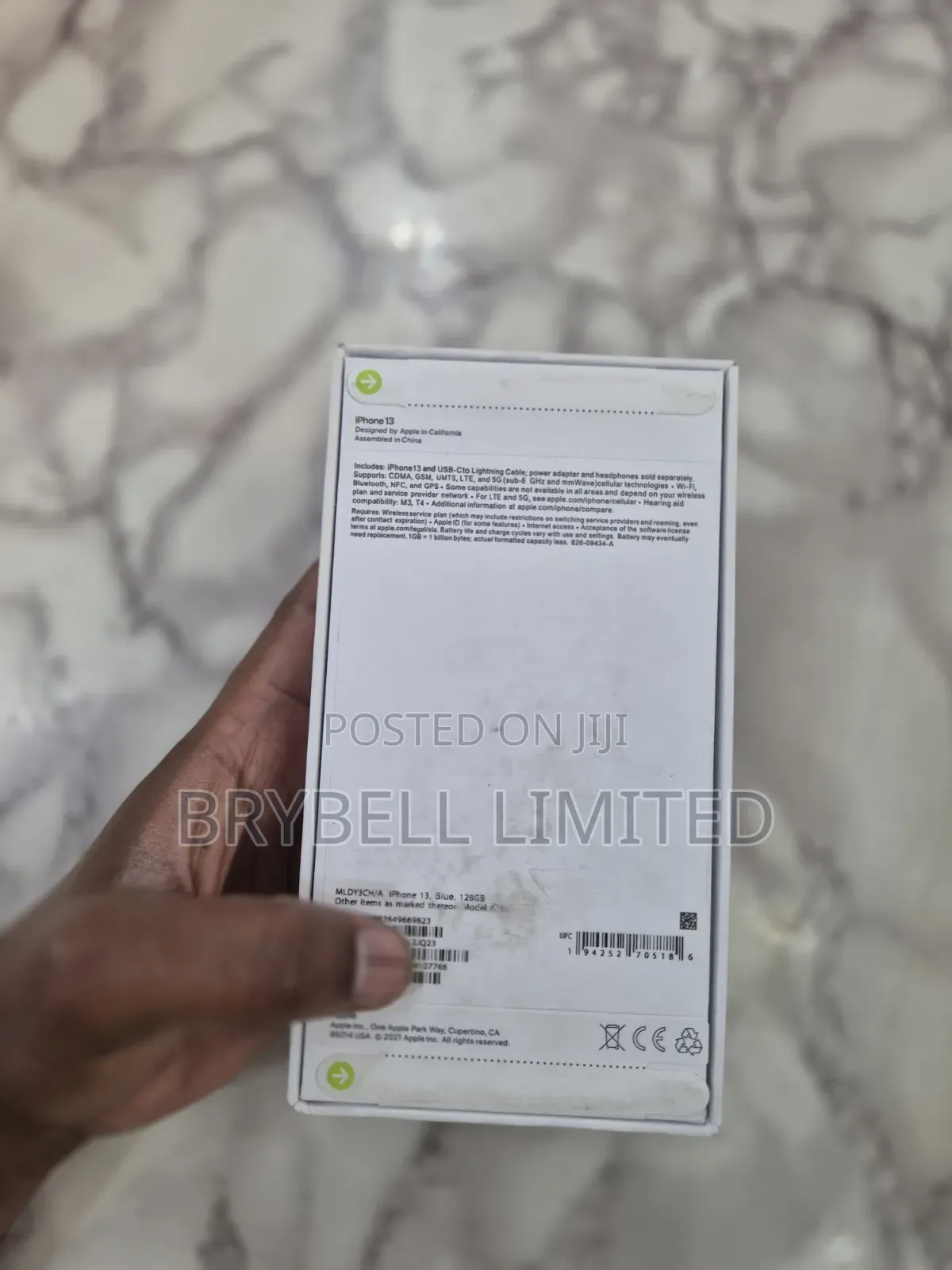 New Apple iPhone 13 128 GB Blue