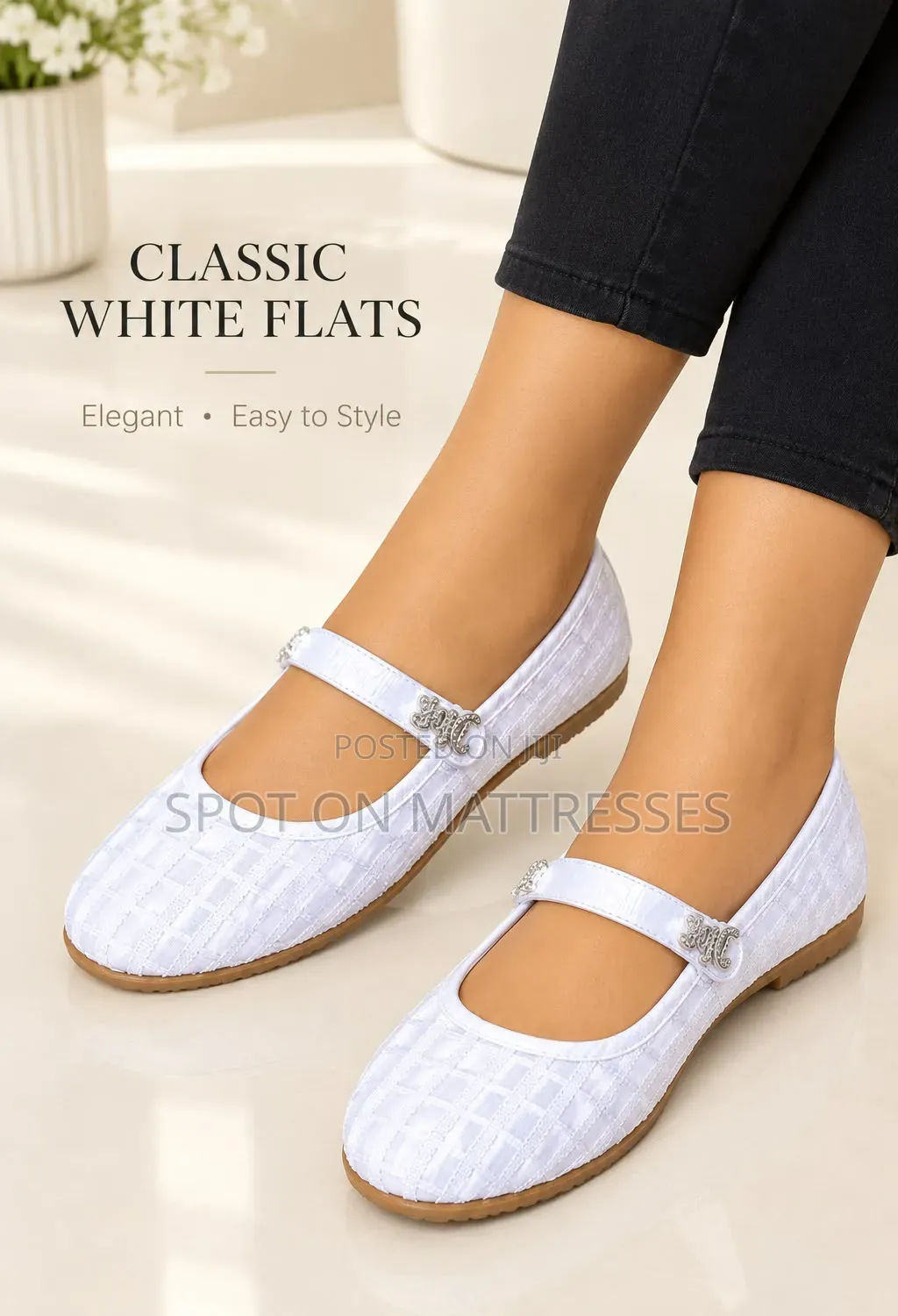 Fashion Flat Shoes for the Ladies. Sizes 37-42. We Deliver!