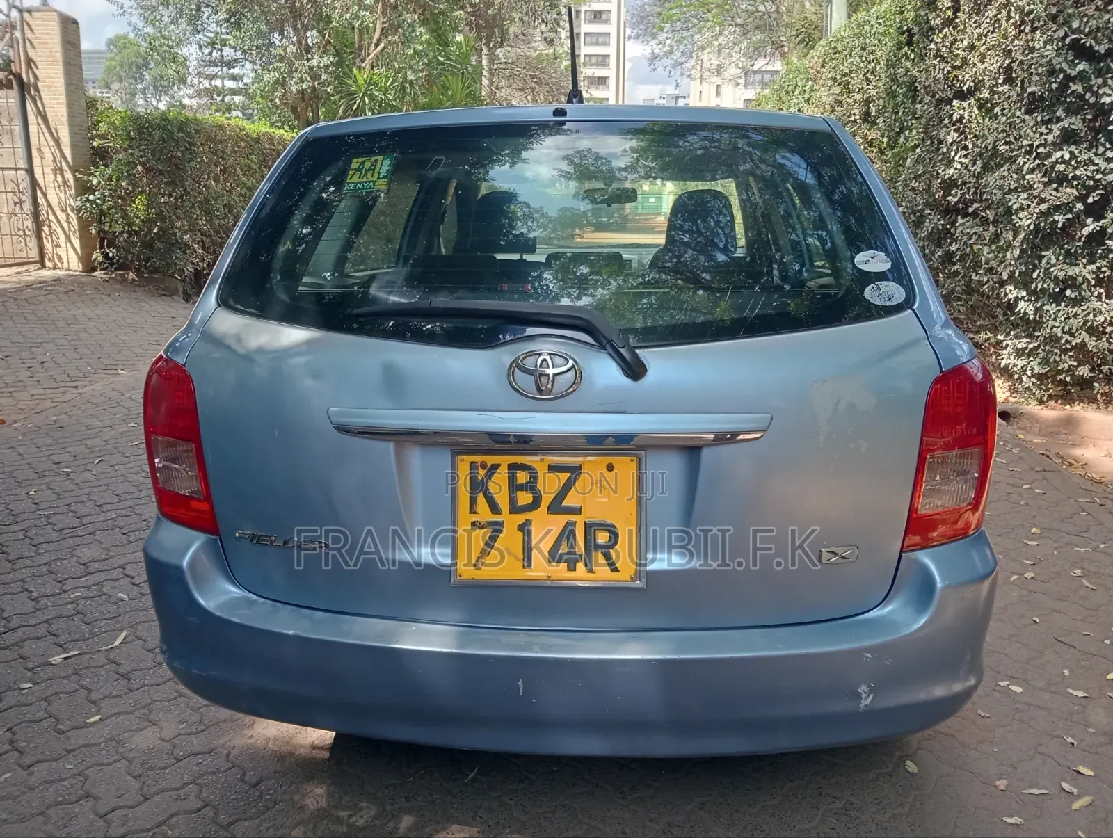 Toyota Corolla Fielder 1.5 Petrol AWD 2007 Blue