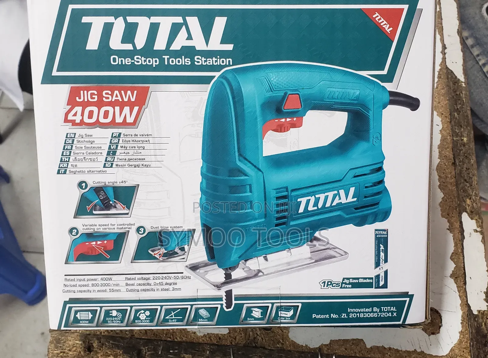 400w Electric Total Jigsaw