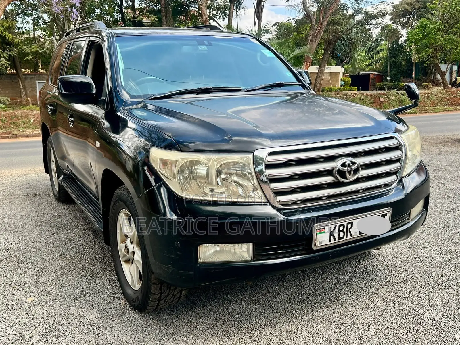 Toyota Land Cruiser 2008 Black