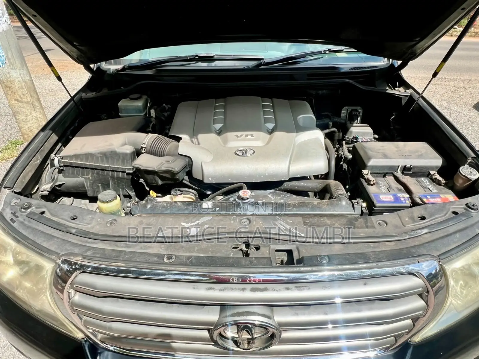 Toyota Land Cruiser 2008 Black