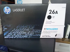 HP 26A Black LaserJet Toner Cartridge (CF226A) Delivers an Estimated P