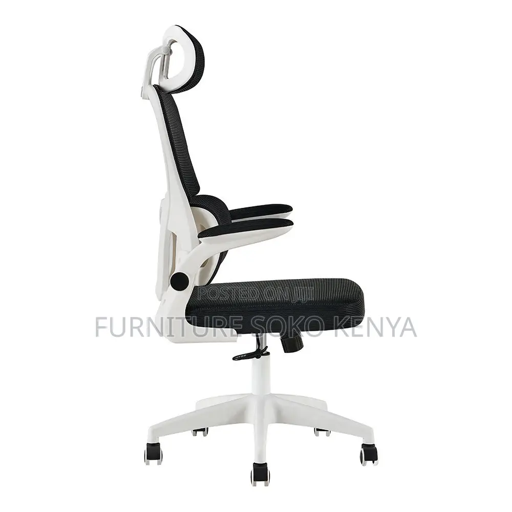 Black Orthopedic Seat | Fabricated Modern Executive Chair