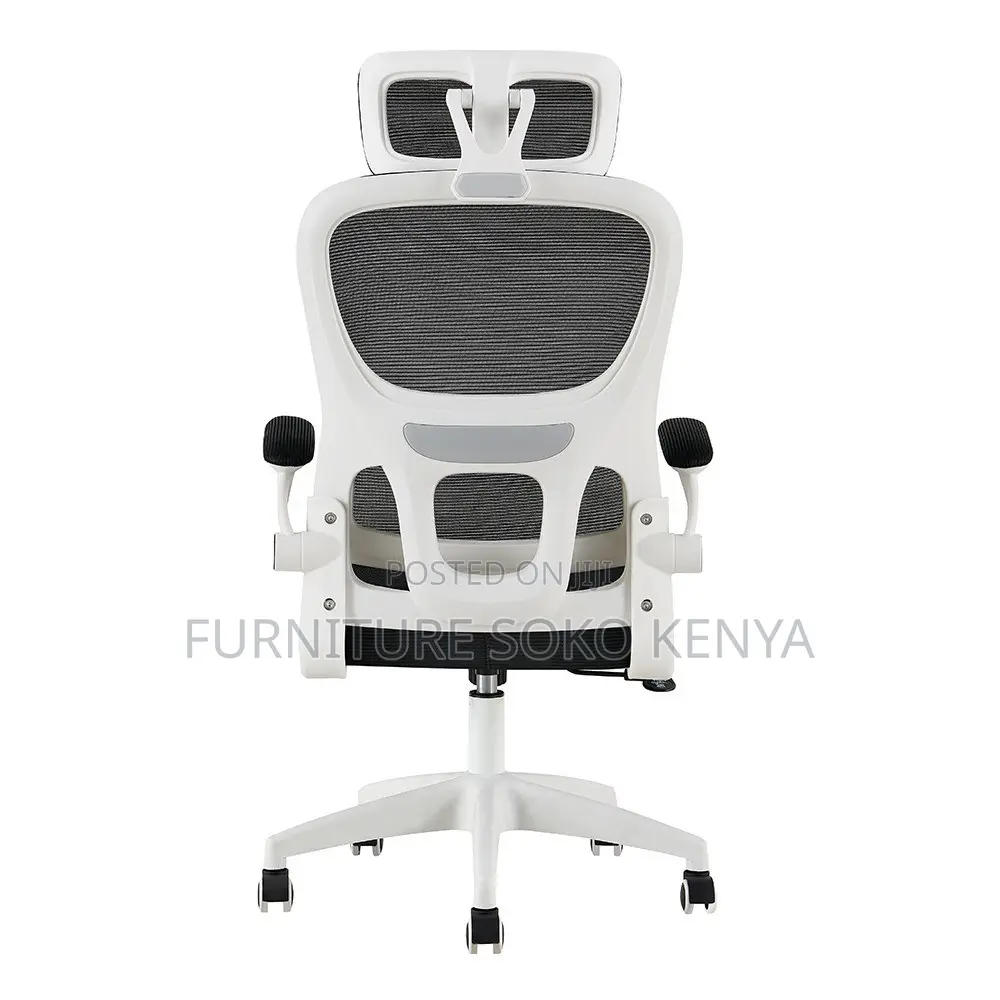 Black Orthopedic Seat | Fabricated Modern Executive Chair