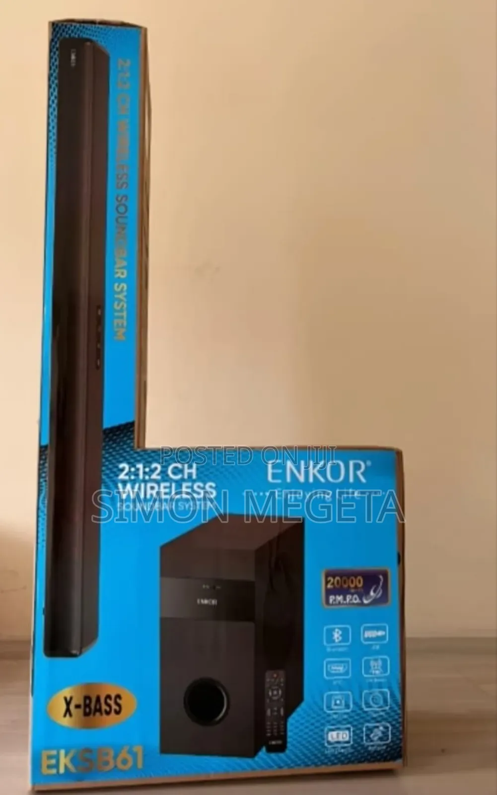 Enkor Wireless 2:1:2 Soundbar Soundbar System