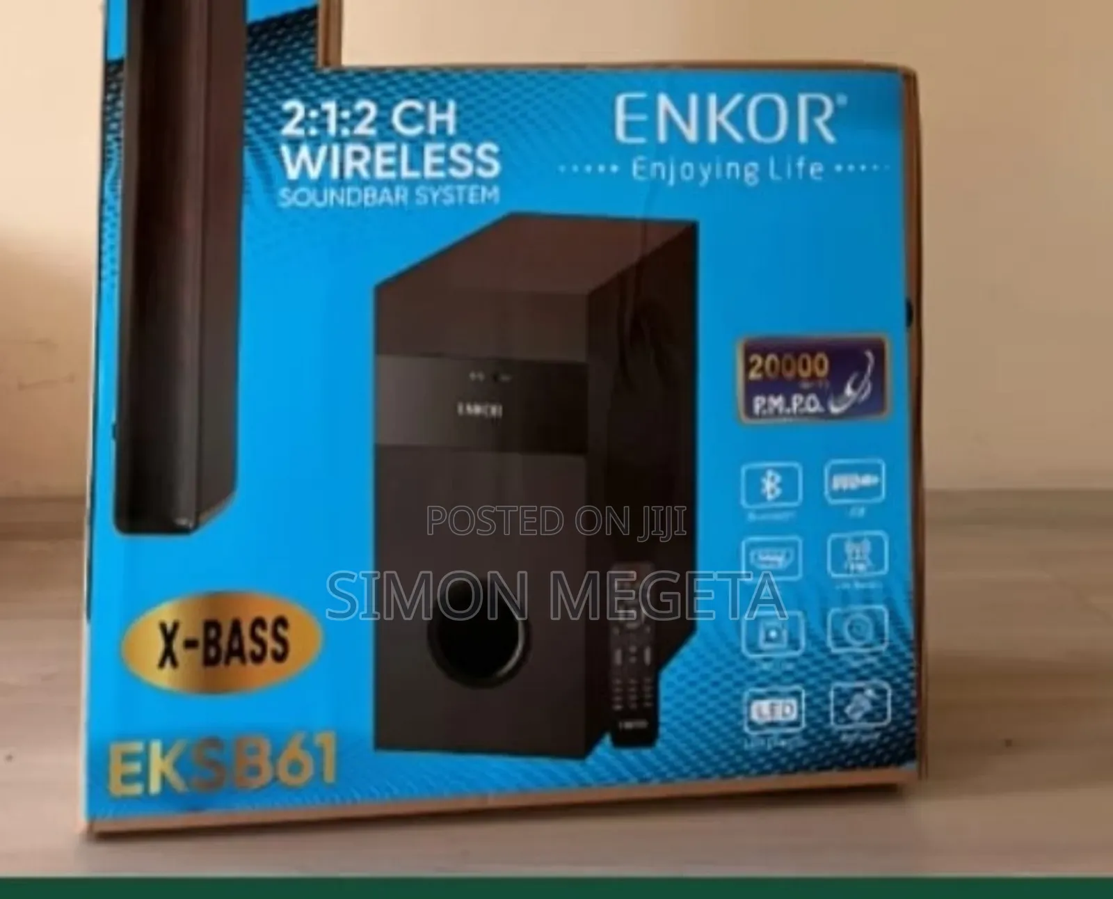 Enkor Wireless 2:1:2 Soundbar Soundbar System