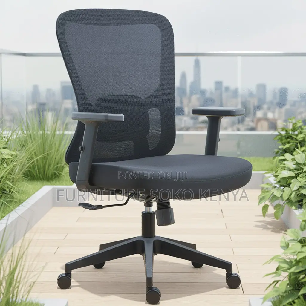 Ergonomic Mid Backrest Chair | Home Office Study Seat