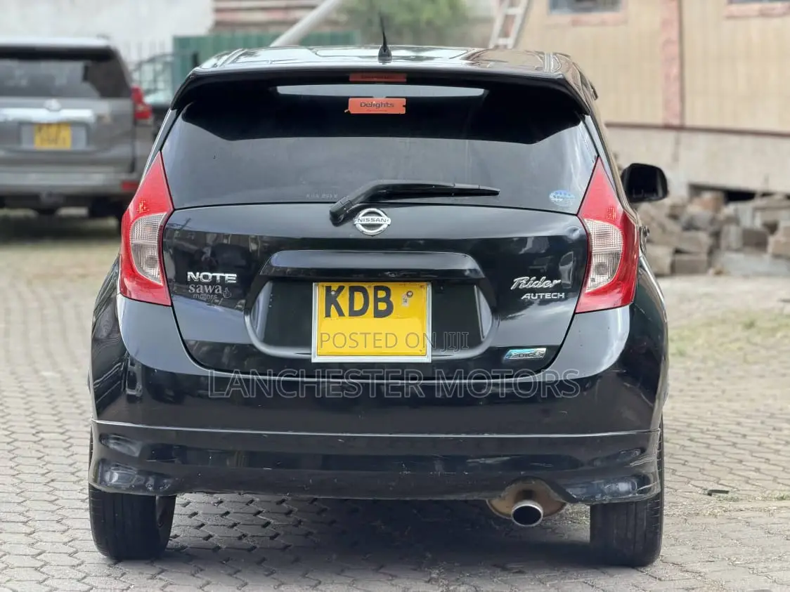Nissan Note 1.2 Petrol 2013 Black
