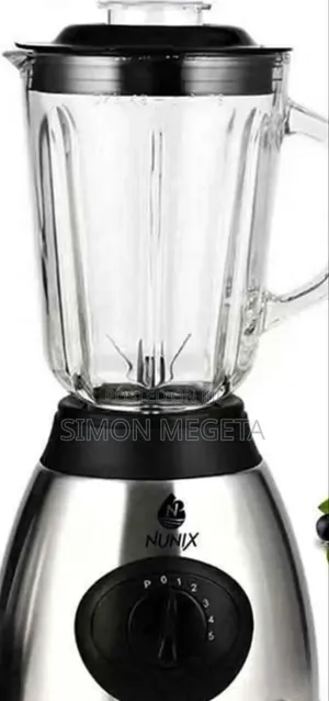Nunix AK-500 Powerful 2 in 1 Blender With Glass Jar - 1.5L