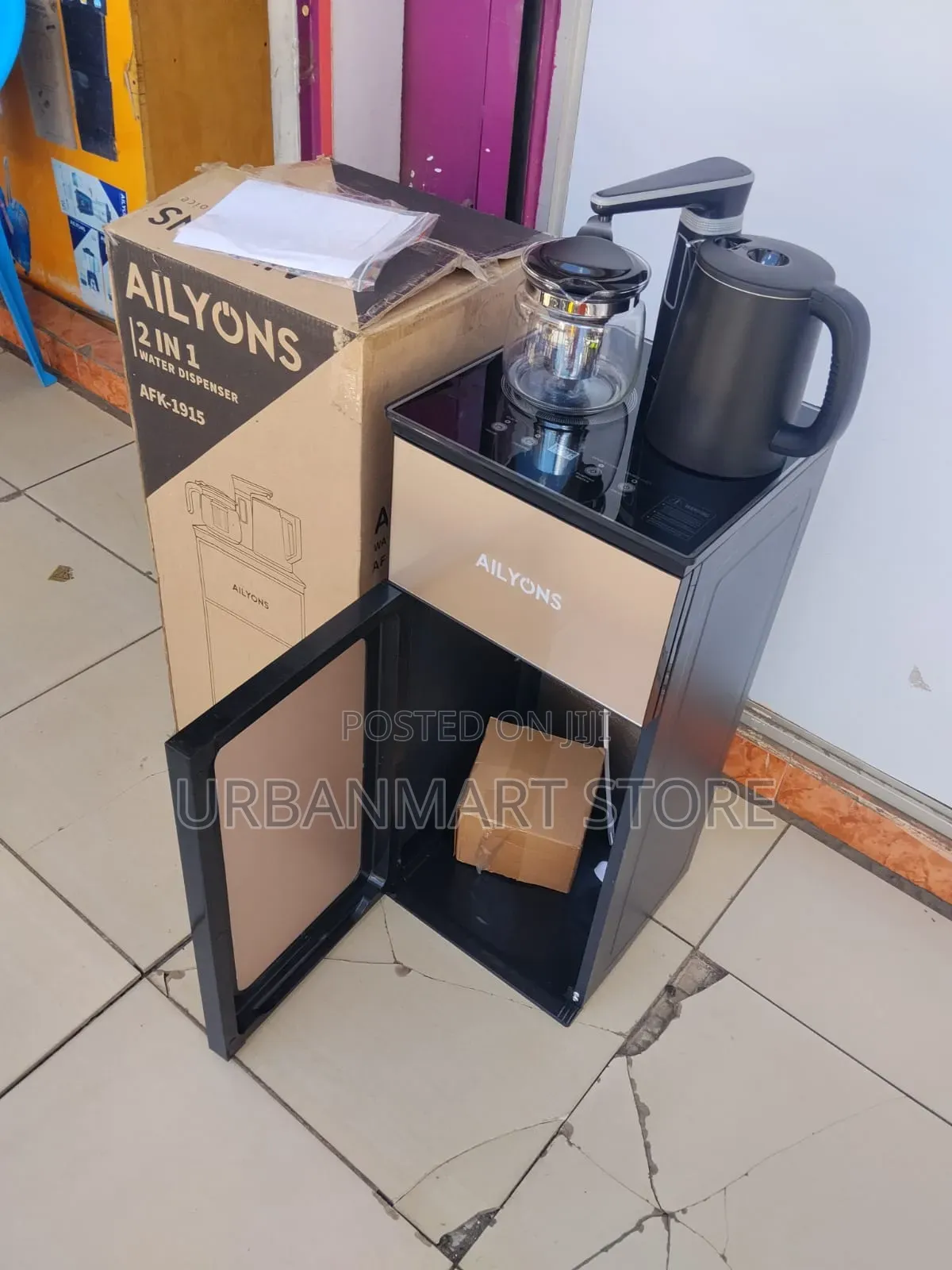 Ailyons Bottom Load Water Dispenser With Coffee Maker
