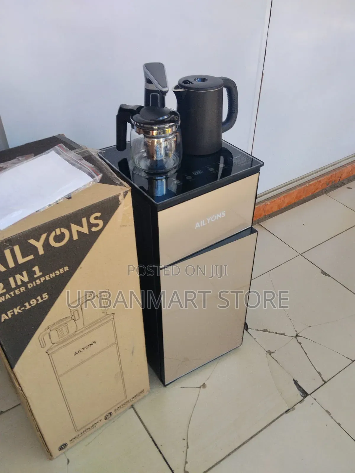 Ailyons Water Dispenser With Built-in Coffee Maker- Bottom Load