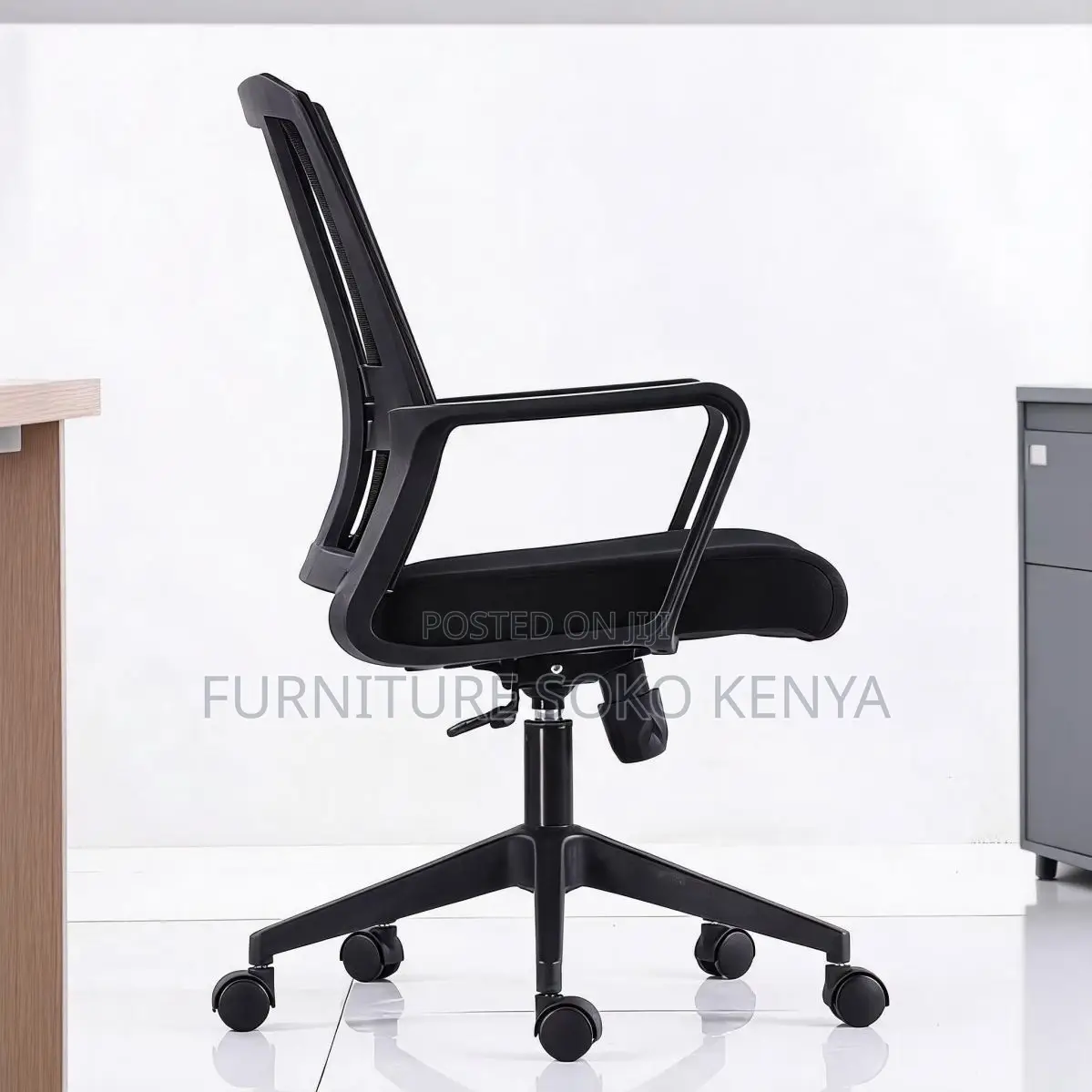Swivel Recliner Office Seat | Adjustable Captain Chair