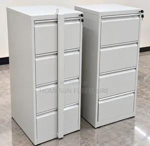 Filing Cabinet 4 Drawer Steel Office Storage Unit