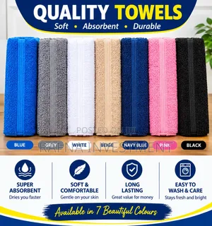Bath Towels 30"×60"
