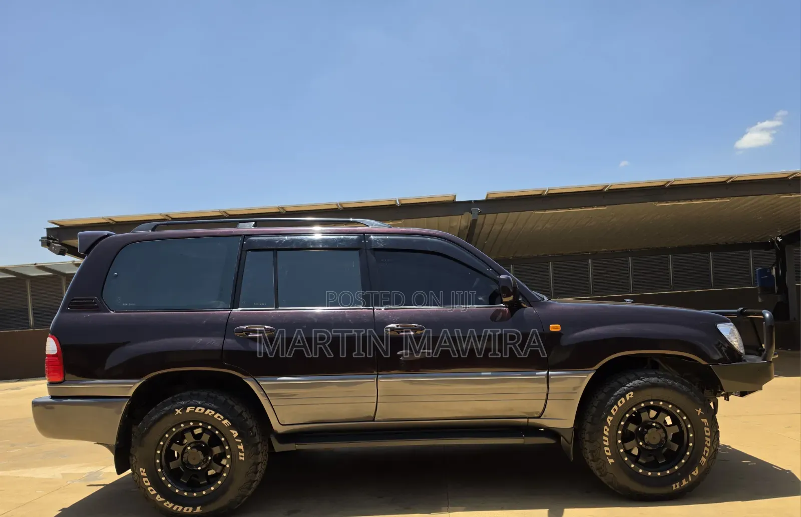 Toyota Land Cruiser Prado 2005 Maroon
