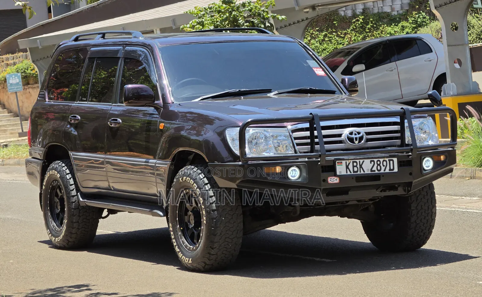 Toyota Land Cruiser Prado 2005 Maroon