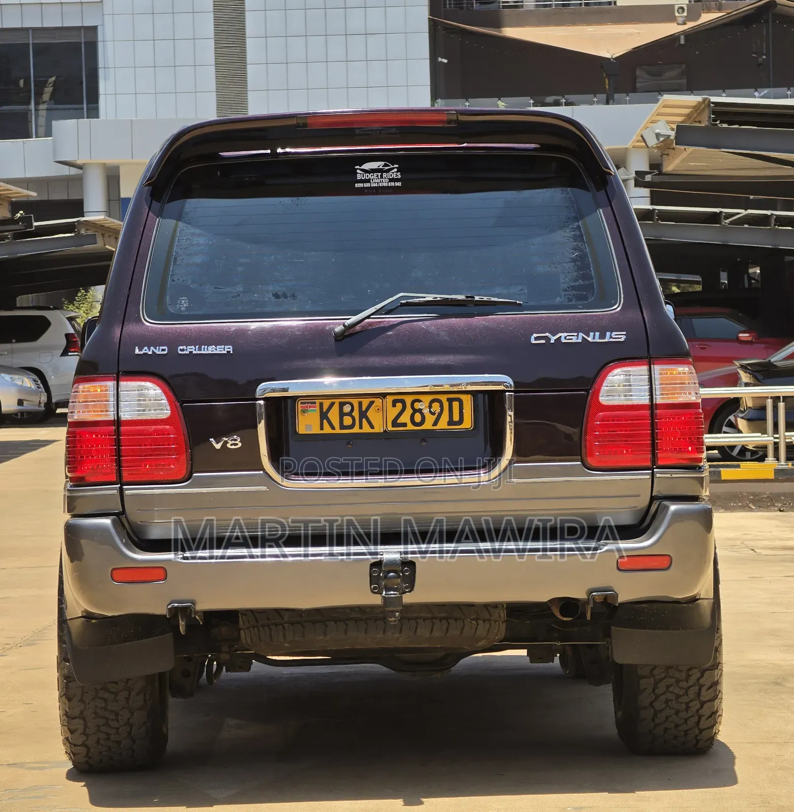 Toyota Land Cruiser Prado 2005 Maroon