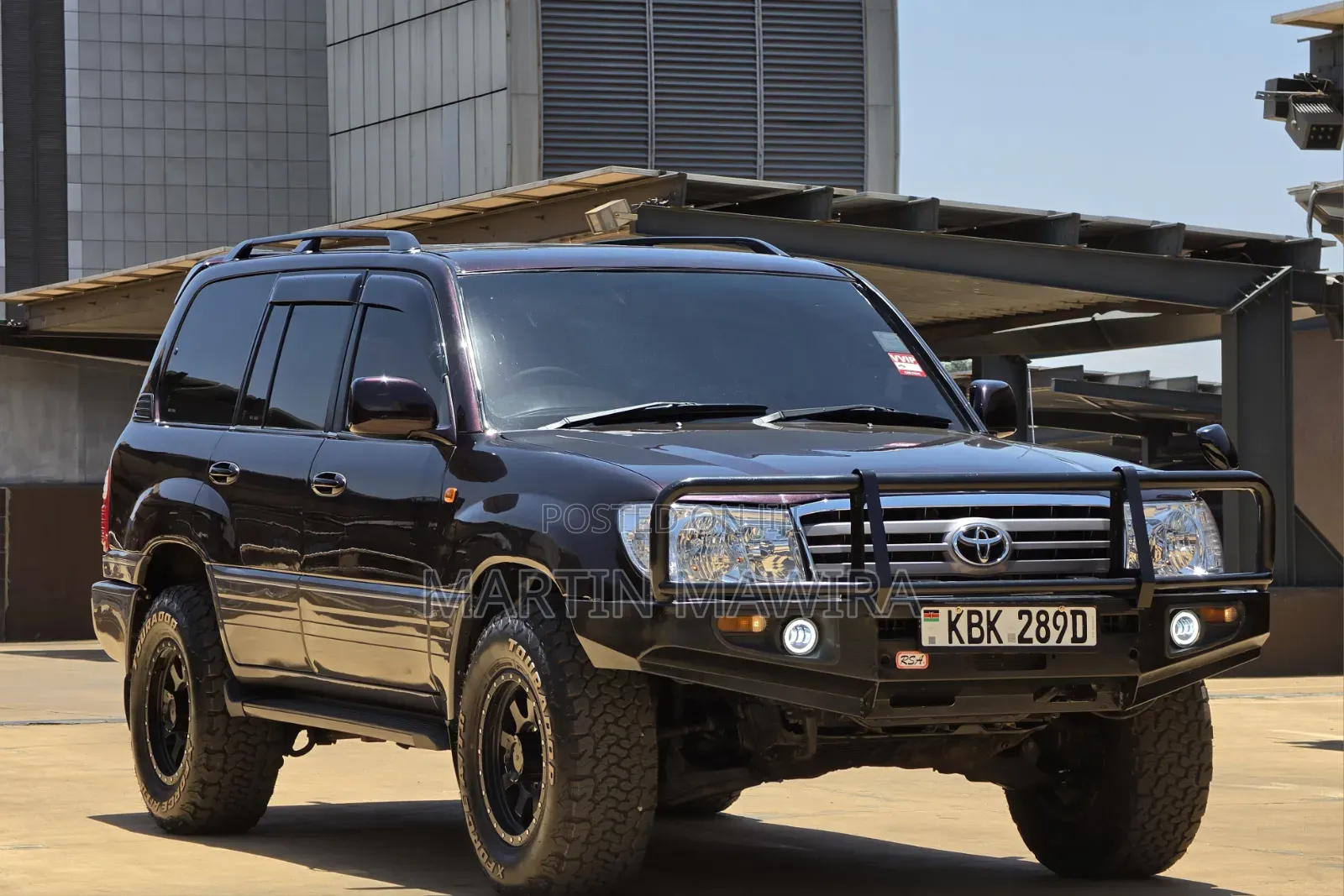 Toyota Land Cruiser Prado 2005 Maroon