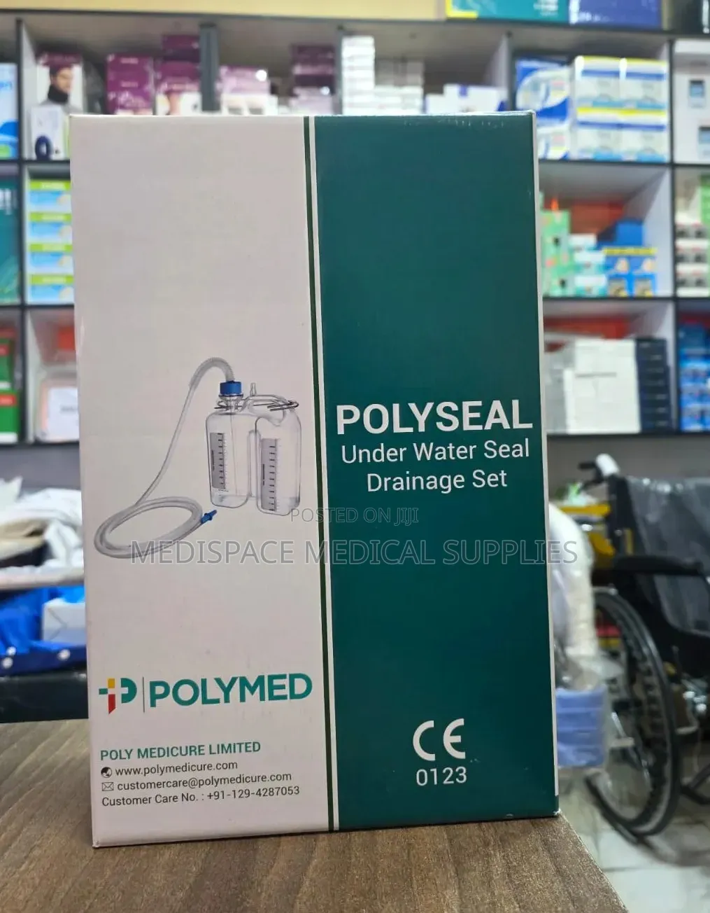 Polyseal Underseal Water Drainage Set/ Reusable Chest Tube