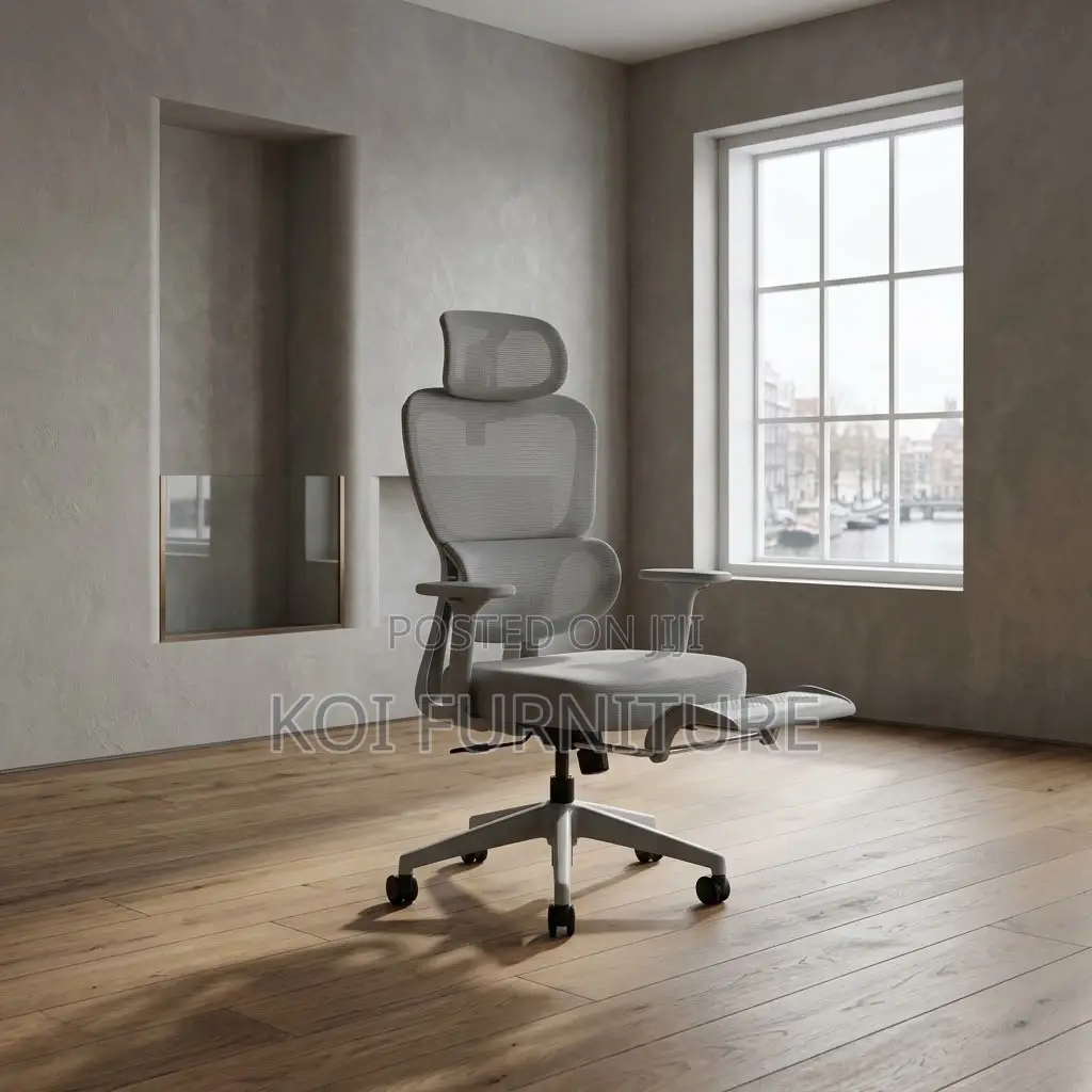 Executive Directors Chair | White Orthopedic Fabricate Seats