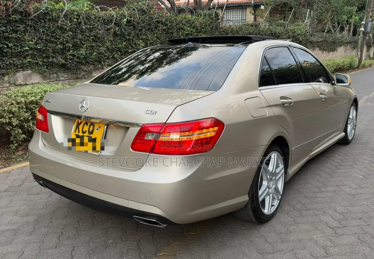 Mercedes-Benz E250 2011 Gold
