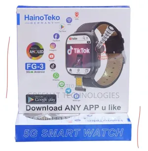 HainoTeko FG-3 5G Android Smart Watch Real AMOLED Rotating Camera
