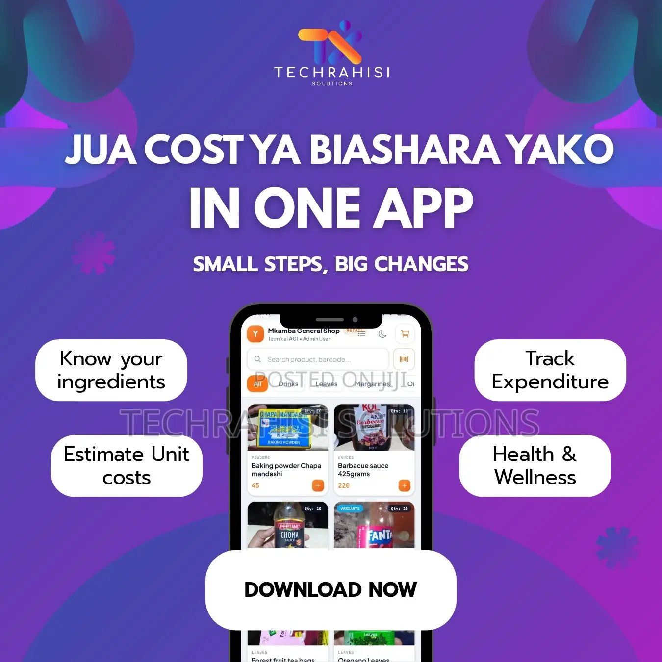 Costings Mobile Application
