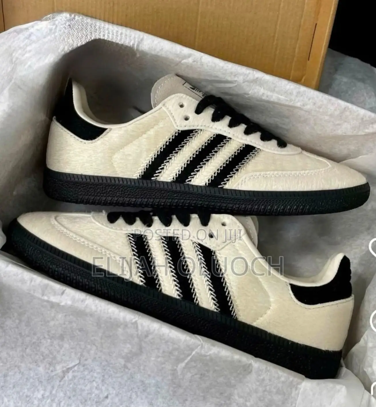 Adidas Samba OG Pony Hair Pack - Wonder White W Quality