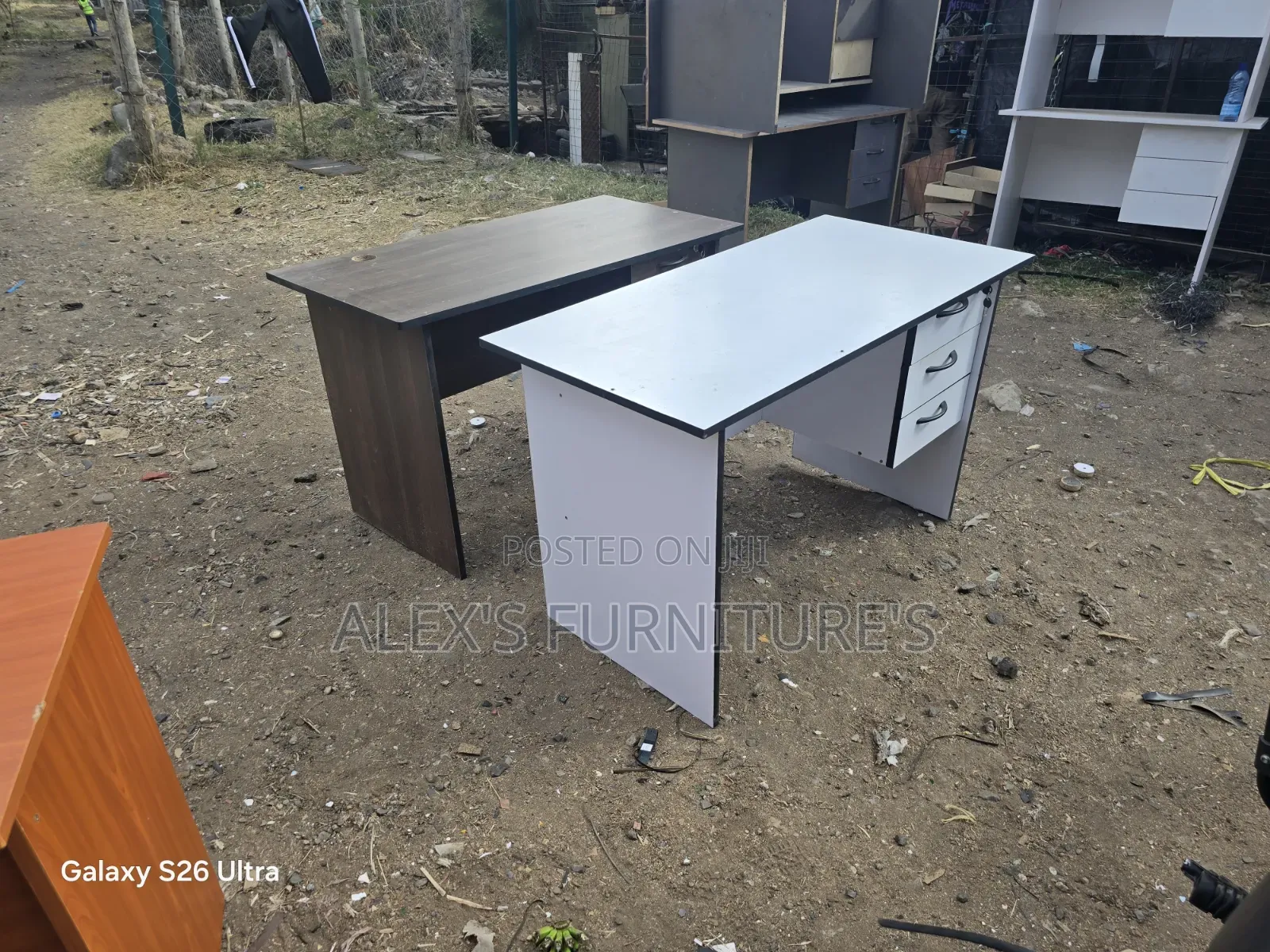 Pure White Office Desk *Workstation for Office Table
