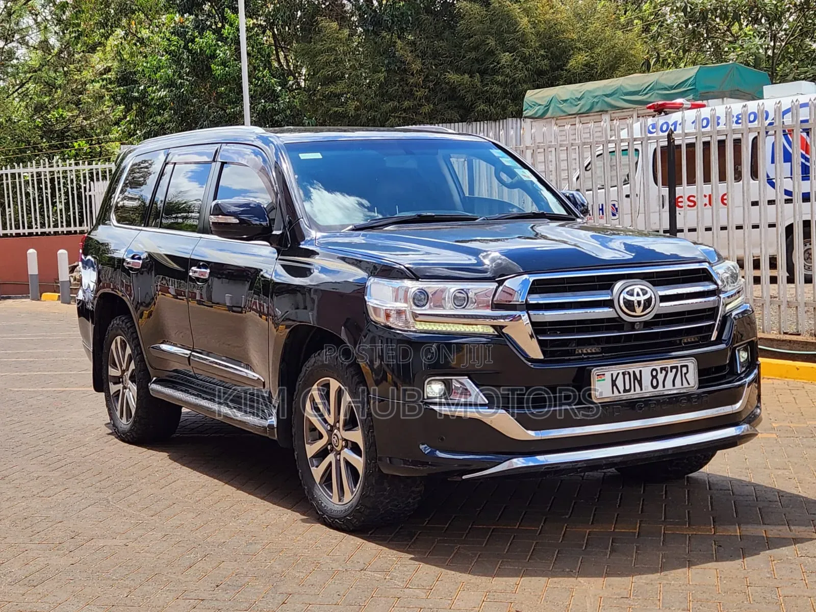 Toyota Land Cruiser 4.5 V8 GL 2015 Black
