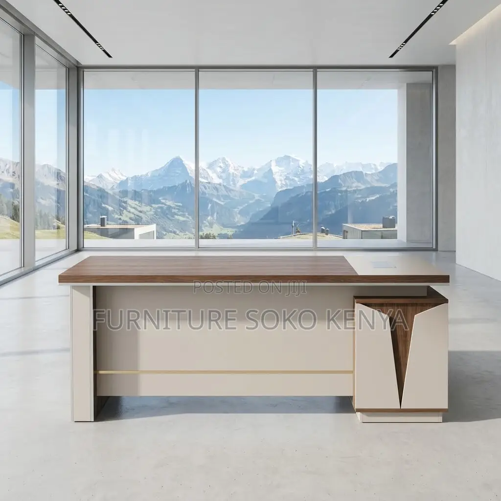 Designed Executive Desk | 1800MM Drawered L Shaped Desk