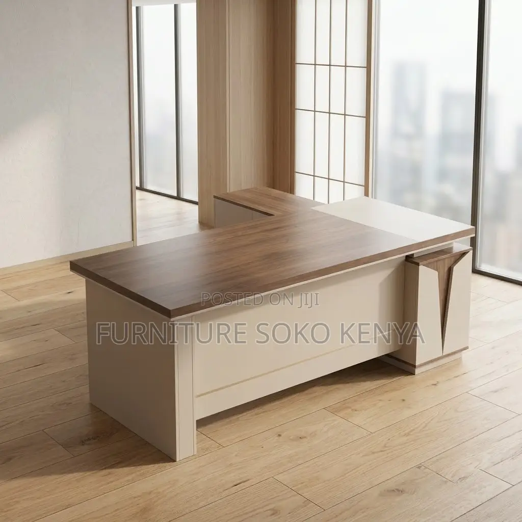 Designed Executive Desk | 1800MM Drawered L Shaped Desk