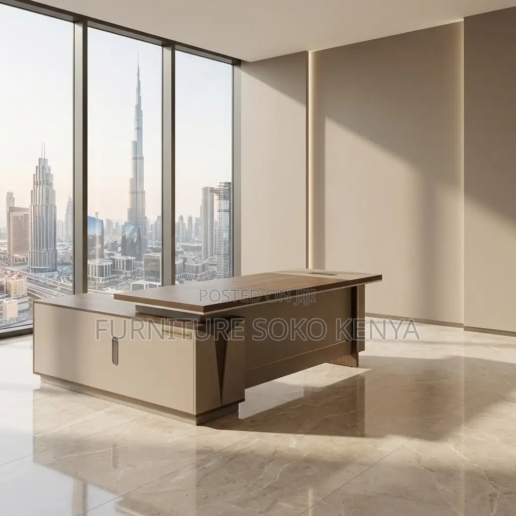 Designed Executive Desk | 1800MM Drawered L Shaped Desk