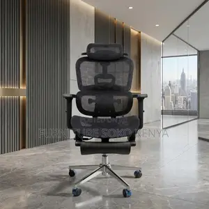 Fabric Executive Chair | Fabricated Orthopedic Footrest Seat