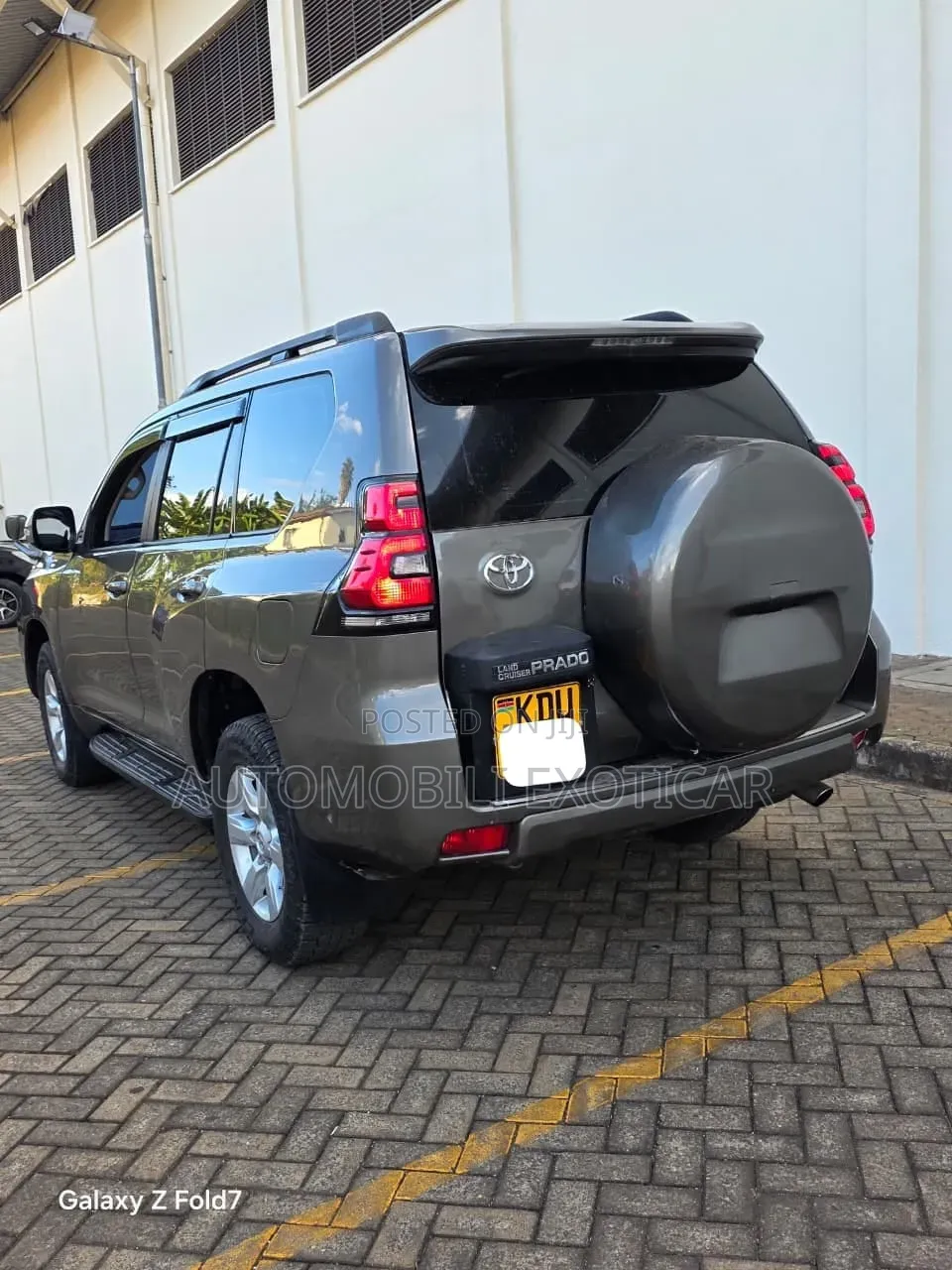 Toyota Land Cruiser Prado 3.0 TD 2013 Burgundy
