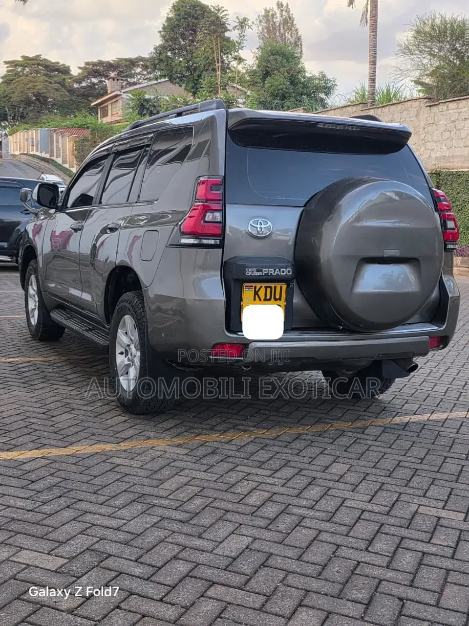 Toyota Land Cruiser Prado 3.0 TD 2013 Burgundy