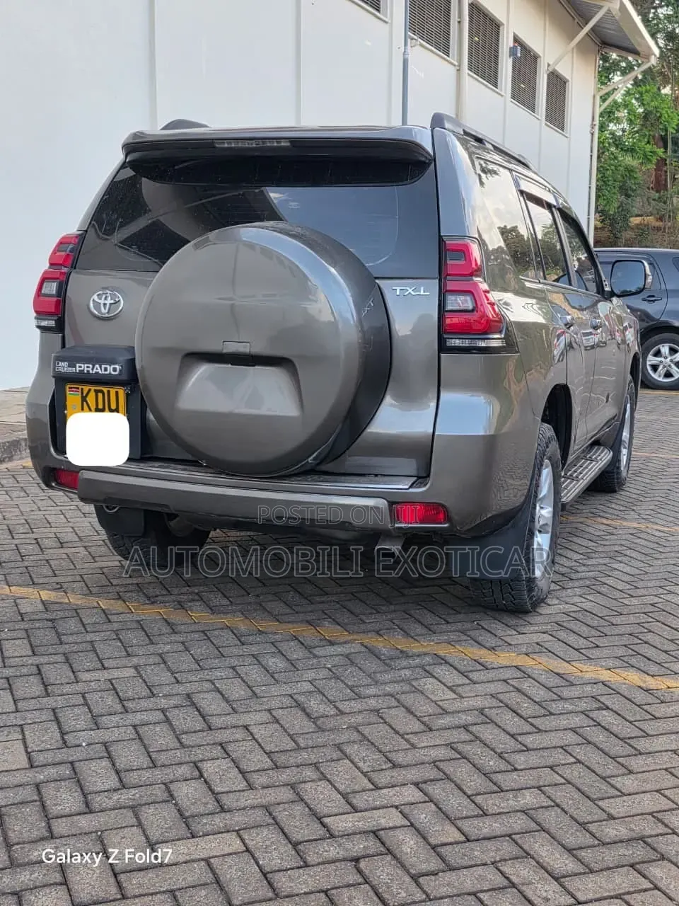 Toyota Land Cruiser Prado 3.0 TD 2013 Burgundy