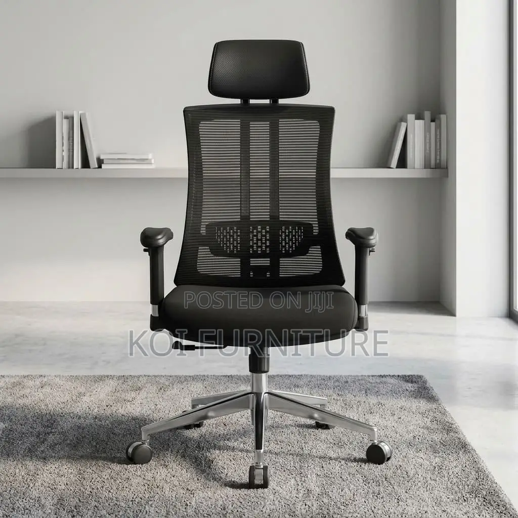 Executive Adjustable Seat | Modern Reclining Fabric Ergonomic Chair
